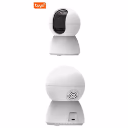 Caméra de surveillance intérieure - MARQUE - Full HD 1080P - Motorisée - IP44 - Détection de mouvement