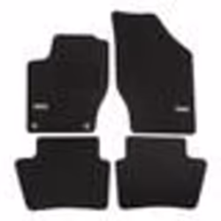 Tapis de sol - Citroën - C4 - Velours noir - 4 pièces - Antidérapant et imperméable