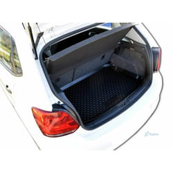 Tapis de coffre - Premium - Compatible Polo V 2009-2017 - Caoutchouc - Noir - Universel