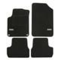 Tapis de sol - Citroën - C3 - Velours noir - 4 pièces - Antidérapant et imperméable