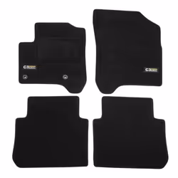 Tapis de sol - Citroën - C3 Picasso - Velours noir - 4 pièces - Antidérapant 6-7 mm