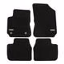Tapis de sol - Citroën - C4 Cactus - Velours noir - 4 pièces - Antidérapant - Sur mesure