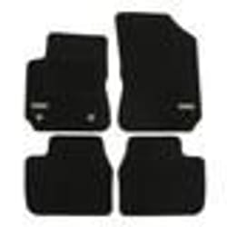 Tapis de sol - Citroën - C4 Cactus - Velours noir - 4 pièces - Antidérapant - Sur mesure