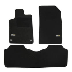 Tapis de sol - Citroën - C5 - Velours noir - 3 pièces - Antidérapant et imperméable
