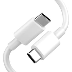 CABLE TELEPHONE ACOCOBUY C&acirc ble USB C vers USB C pour Google Pixel 4a Charge Rapide C&acirc ble Type C vers Type C 60W Comp46