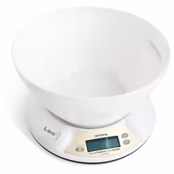 Orava EV-2, Balance de ménage électronique, 5 kg, 1 g, Blanc, LCD, 9 V