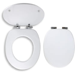 Novaservis Prestige - Abattant de wc Softclose, mdf, blanc wc/softmdf