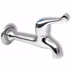 Robinetterie uniquement pour eau froide conception : chrome montage : mural