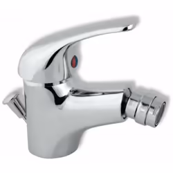 Robinetterie de bidet Iris avec vidage finition chromée hauteur du produit 120 mm largeur du produit 50 mm profondeur du prod ...