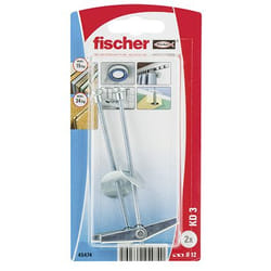 Fischer 45474 ancrage à vis et cheville murale 2 pièce(s) Boulon à ailettes 95 mm