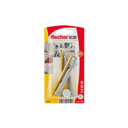 Fischer 84340 ancrage à vis et cheville murale 2 pièce(s) Kit de fiches murales et vis
