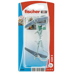 Fischer 84342 ancrage à vis et cheville murale 2 pièce(s) Ancrage mural creux (cheville molly) 95 mm