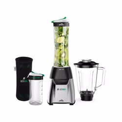 Eta ETA210390000 blender 1 L Blender sport 350 W Noir, Acier inoxydable, Transparent