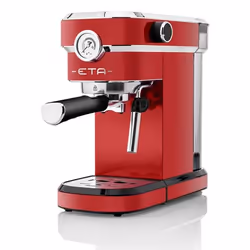 Eta Storio, Machine à expresso, 0,75 L, Café moulu, 1350 W, Rouge