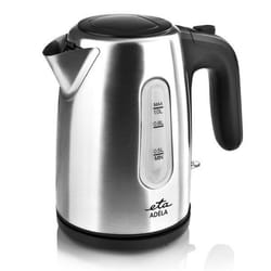 Eta 160490000 bouilloire 1 L 1600 W Noir, Acier inoxydable