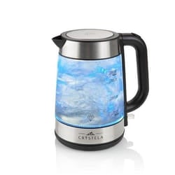 Eta ETA615390000 bouilloire 1,7 L 2200 W Noir, Acier inoxydable, Transparent