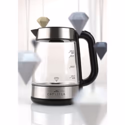 Eta ETA615390000 bouilloire 1,7 L 2200 W Noir, Acier inoxydable, Transparent - Vue supplémentaire 8