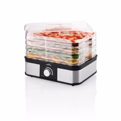 Eta ETA530190000 déshydrateur alimentaire Noir, Acier inoxydable, Transparent 245 W