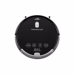 Eta Aron robot aspirateur 0,6 L Sans sac Noir, Argent - Vue supplémentaire 4