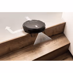 Eta Aron robot aspirateur 0,6 L Sans sac Noir, Argent - Vue supplémentaire 7
