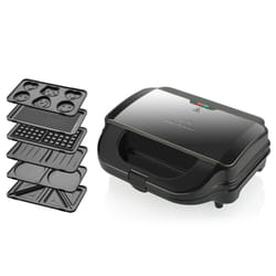 Eta Sorento Plus gaufrier et appareil à croque-monsieur 900 W Noir
