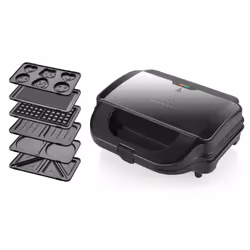 Eta Sorento Plus gaufrier et appareil à croque-monsieur 900 W Noir