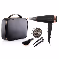 Eta ETA732090020, Noir, Orifice de suspension, 1,7 m, Boutons, 2200 W, 225 mm