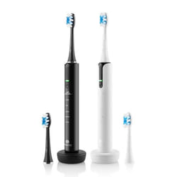 Eta ETA270990000 brosse à dents électrique Brosse à dents à ultrasons Noir, Blanc
