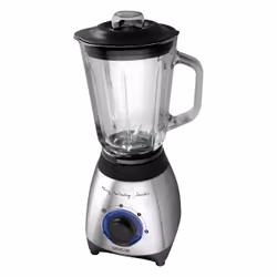 Sencor SBL 4371, Mélangeur de table, 1,5 L, Fonction d'impulsion, Pileur de glace, 600 W, Noir, Argent