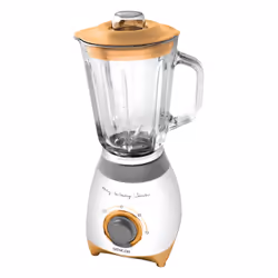 Sencor SBL 4370, Mélangeur de table, 1,5 L, Fonction d'impulsion, Pileur de glace, 500 W, Orange, Blanc
