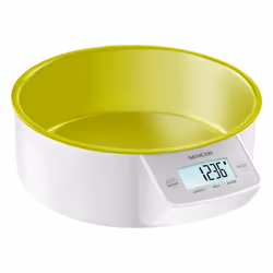 Sencor SKS 4004, Balance de ménage électronique, 5 kg, 1 g, Vert, 4 capteurs, Tactile