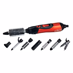 Sencor SHS 7551RD, Brosse soufflante à air chaud, Noir, Rouge, Orifice de suspension, 1000 W, 2 cm