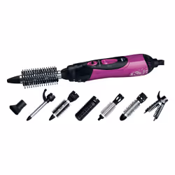 Sencor SHS 7551VT, Brosse soufflante à air chaud, Noir, Rose, Orifice de suspension, 1000 W, 2 cm