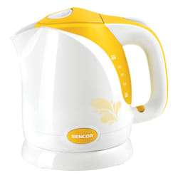 Sencor SWK 1506YL bouilloire 1,5 L 2000 W Blanc, Jaune
