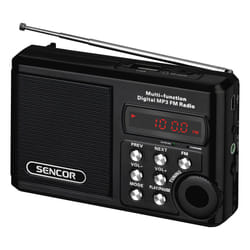 Sencor SRD 215 B Radio portable Analogique Noir