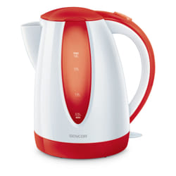 Sencor SWK 1814RD bouilloire 1,8 L 2000 W Rouge, Blanc
