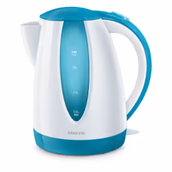 Sencor SWK 1817TQ bouilloire 1,8 L 2000 W Bleu, Blanc