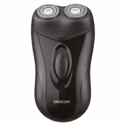 Sencor SMS 2001BK, Rasoir rotatif, Noir, AC/Batterie, Hybrides nickel-métal (NiMH), Batterie intégré, 45 min