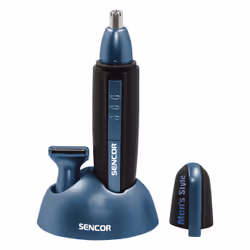Sencor SNC 101BL, Noir, Bleu, Acier inoxydable, AA, Alcaline, 27 mm, 29 mm