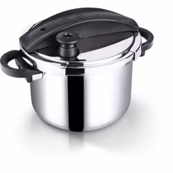 Lamart LTDSD6, 6 L, Noir, Acier inoxydable, 22 cm, Plastique, Acier inoxydable, 340 mm, 235 mm
