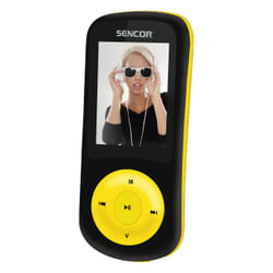 Sencor SFP 5870 BYL lecteur et enregistreur MP3/MP4 Lecteur MP4 8 Go Noir, Jaune