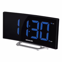 Sencor SDC 120, Noir, Argent, LED, 1 lignes, Bleu, Batterie, CR2032