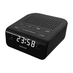 Sencor SRC 136 B Radio portable Horloge Numérique Noir