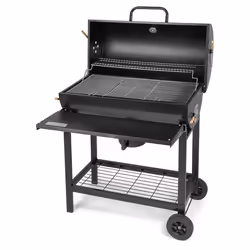 Fieldmann FZG 1007 Grill Baril Charbon de bois (combustible) Noir