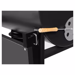 Fieldmann FZG 1007 Grill Baril Charbon de bois (combustible) Noir - Vue supplémentaire 4