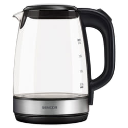 Sencor SWK 2080BK bouilloire 2 L 2200 W Noir, Transparent