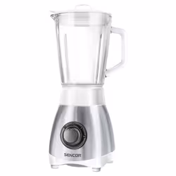 Sencor SBL 3271SS, Mélangeur de table, 0,8 L, Fonction d'impulsion, Pileur de glace, 0,9 m, 250 W