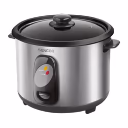 Le cuiseur a riz Sencor SRM 1550SS permet de préparer jusqu'a 1,5 L de riz grâce a sa cuisson a la vapeur. Avec un fonctionne ...