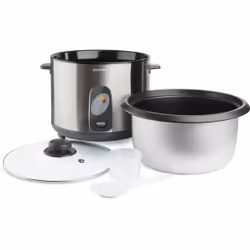 Sencor SRM 2800SS cuiseur à riz 2,8 L 1000 W Noir, Acier