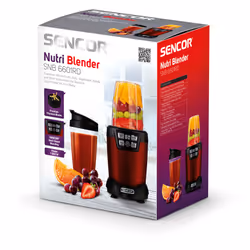 Sencor SNB 6601RD 1 L Blender sport 1200 W Noir, Rouge - Vue supplémentaire 5